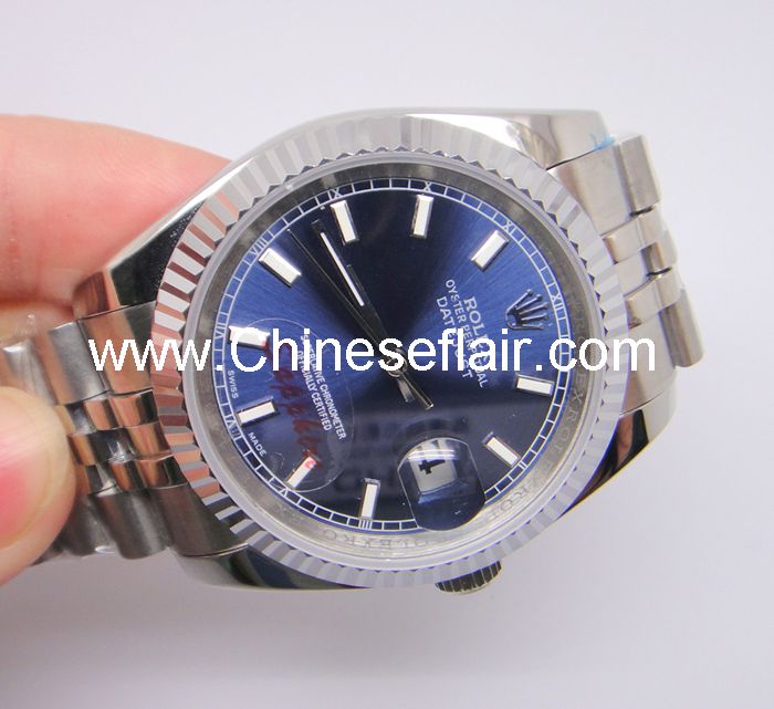 Man's Blue Face Rolex Datejust Best Quality Watch
